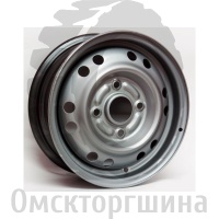 Диск 13*4,5 SDT 4*114,3 Ет45 dia 69,1 (прим. Матиз) Арт.U5045S серебро